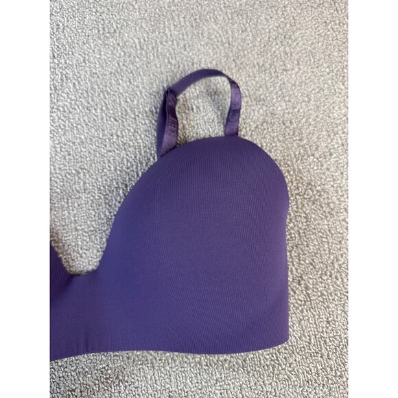 Victoria's Secret Bra T-Shirt Lightly Lined Wireless Purple Size 32DD - Picture 5 of 9
